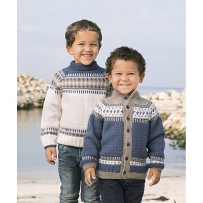 Hovedbilde Katalog 1615-4 Isak genser 2 - 12 år