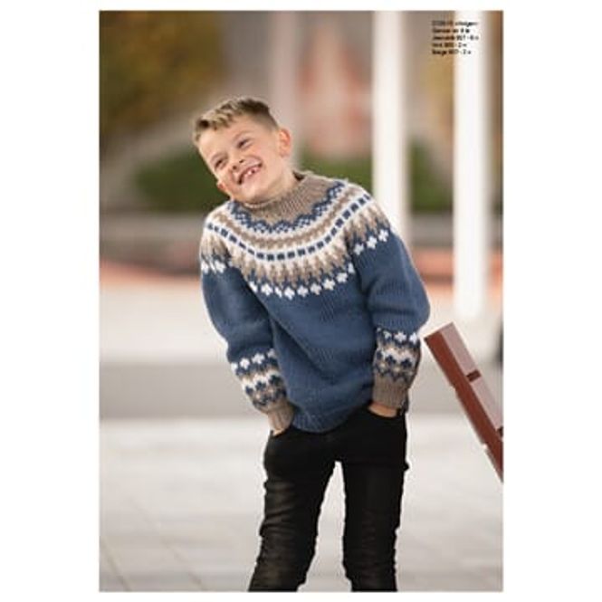 Hovedbilde Katalog 2135-15 Holger genser 2 - 12 år