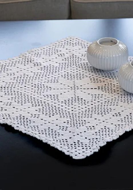 Hovedbilde 2230-7 Firkantet duk med stjerner